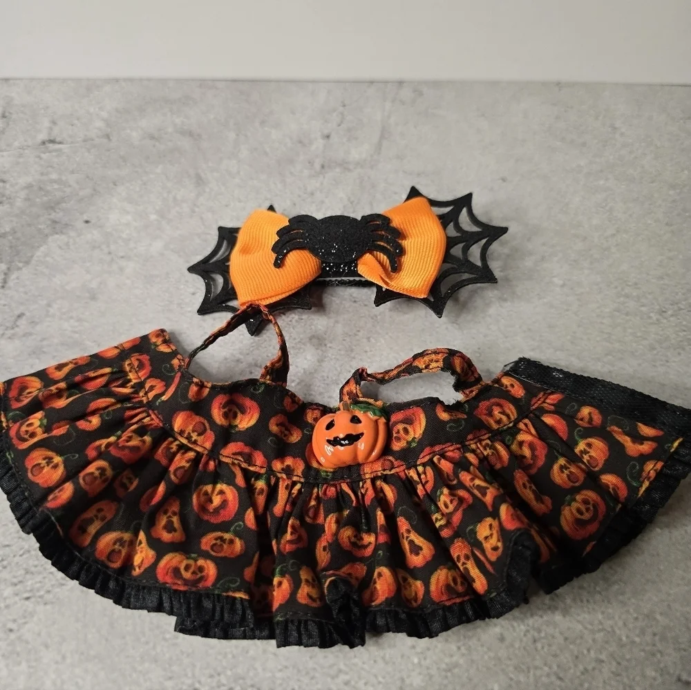 Halloween Labubu Costume with Hair Bow